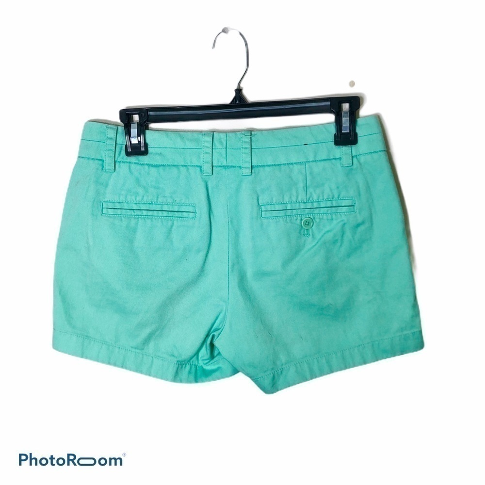 J.Crew Mint Chino 4” Short Sz 0 Women’s Blue Green